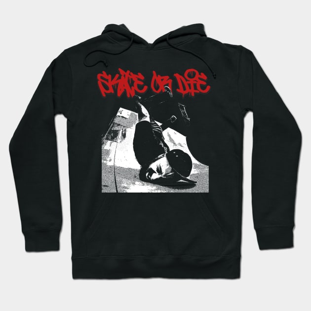 Skate or Die Hoodie by Bakul Jenang